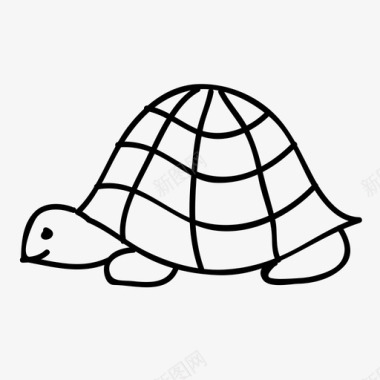 乌龟动物爬行动物图标图标