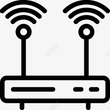 wifi调制解调器互联网wifi路由器图标图标