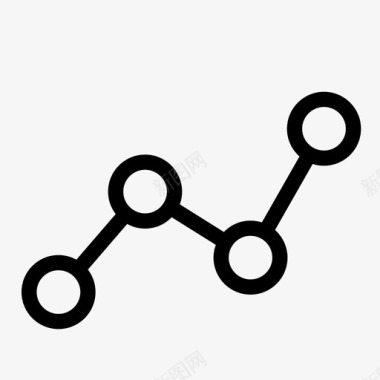 查阅日程折线图图表信息图图标图标