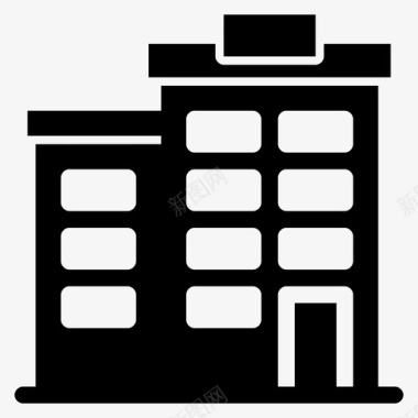 酒店圆桌酒店预订旅馆图标图标