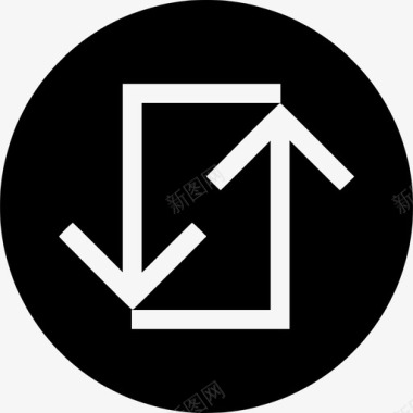 向左旋转重复循环重放图标图标