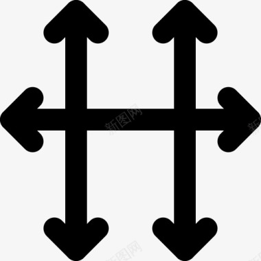 锌符号压碎图标符号和轮廓图标