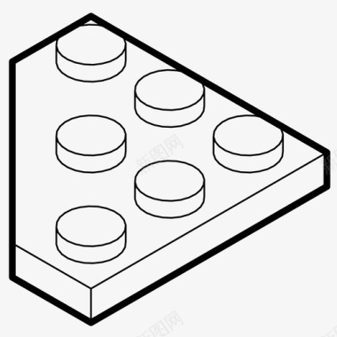 拼积木乐高积木建筑游戏图标图标