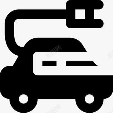 电动汽车交通工具汽车图标图标