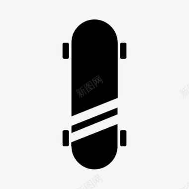 滑板公园游戏图标图标