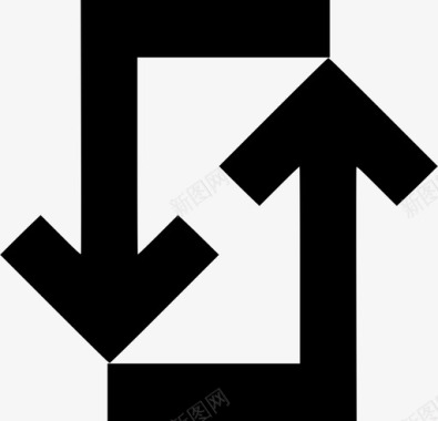 向左旋转重复循环重放图标图标