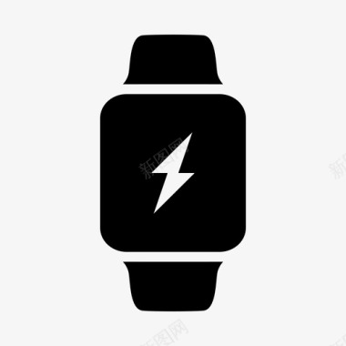 能量applewatch电源充电能量图标图标