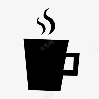 咖啡饮料热咖啡图标图标