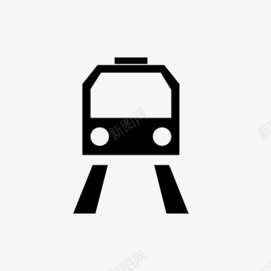 公交地铁标识火车地铁火车站图标图标