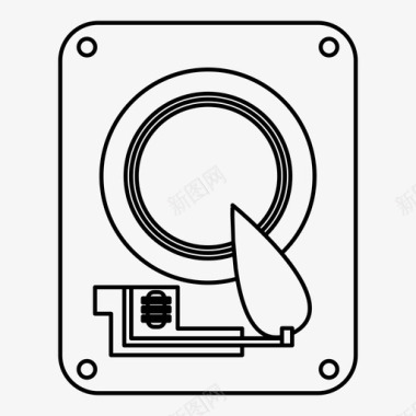 硬盘图标硬盘技术图标图标