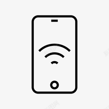 WIFI网络wifi互联网iphone图标图标