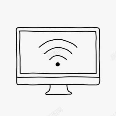 wifi互联网桌面wifi设备屏幕图标图标