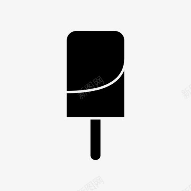 冰激凌甜食款待图标图标