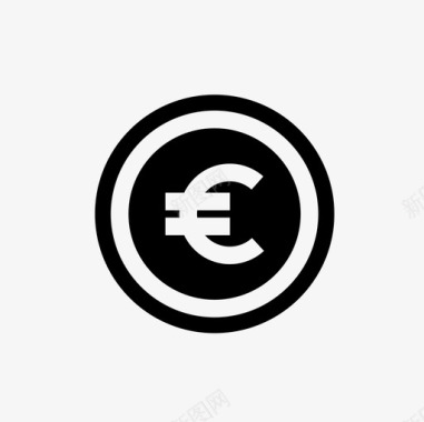 火焰欧元图标欧元货币金融货币图标图标
