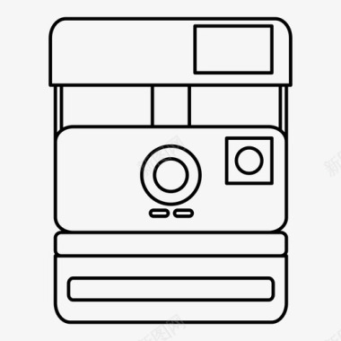 相机标志相机照片技术图标图标