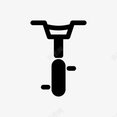 大小轮子自行车自行车自行车手轮子图标图标