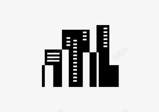 建筑与城市城市建筑图标图标