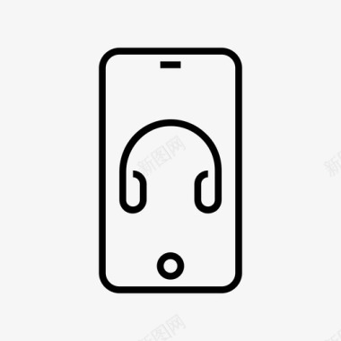 耳机iphone音乐图标图标