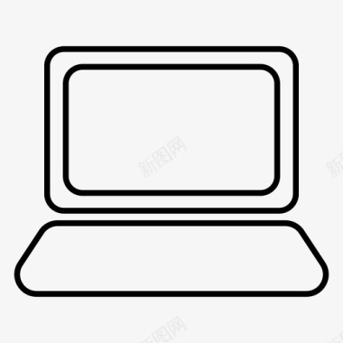 笔记本电脑电脑互联网图标图标