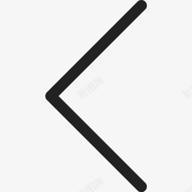 向左旋转后退箭头后退箭头图标图标