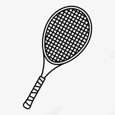 网球拍运动图标图标