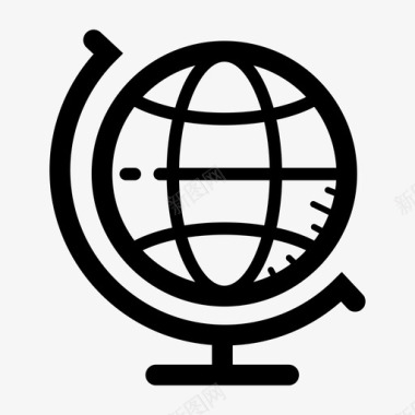 全球化地球世界图标图标