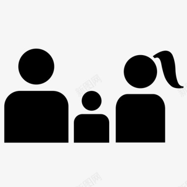 小家庭家庭家庭成员父母图标图标