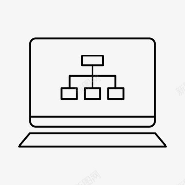 情绪图表笔记本网站地图图表设备图标图标