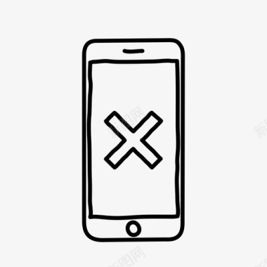 iphone手绘海报iphone取消设备手绘图标图标