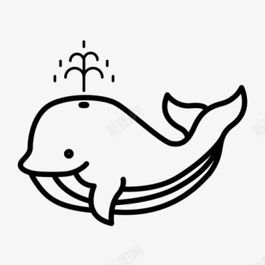 鲸鱼动物动物2图标图标