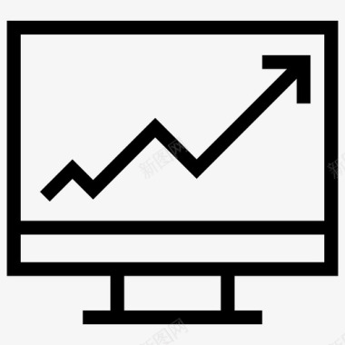 展示商业信息成长图表监控图标图标