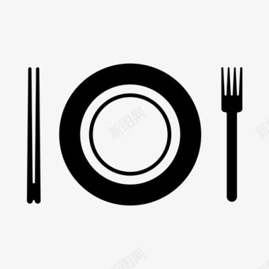 餐具中餐筷子图标图标