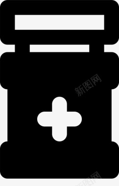 医疗小标识药品健康医疗图标图标