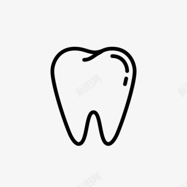 牙齿骨头牙医图标图标