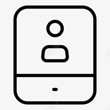 紧急情况联系人tabletpersonal帐户联系人图标图标
