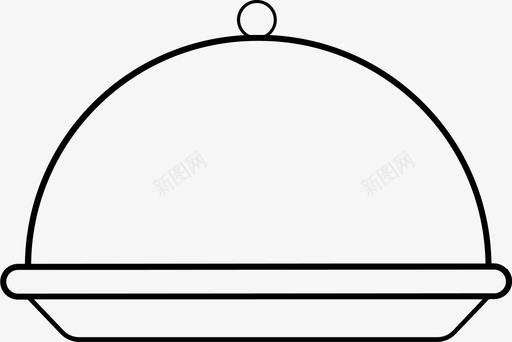 餐盘餐具酒店图标图标