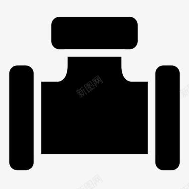 三通异径管接头管道图标图标