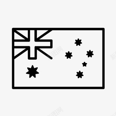 国家公祭日澳大利亚国家国旗图标图标