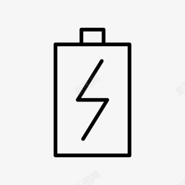 充电电池能量功率图标图标