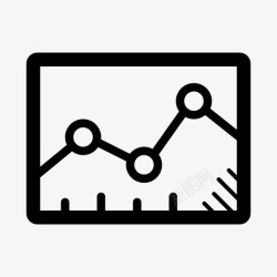 业务摘要统计分析图表图标高清图片