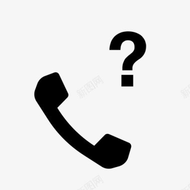 咨询电话电话问咨询问题图标图标