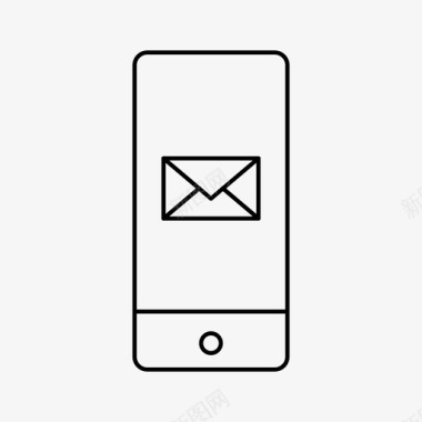 消息iphone联系人设备电子邮件图标图标