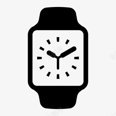 苹果手表模拟手表智能手表图标图标