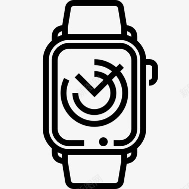 流畅苹果手表活动屏幕图标图标