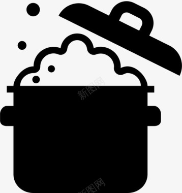 食品炊具锅图标图标