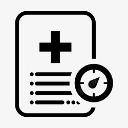 报告表医疗报告表文件仪表图标高清图片