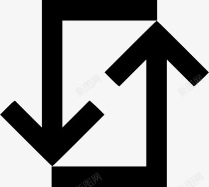 向左旋转重复循环重放图标图标