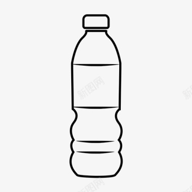 水瓶健身瓶运动瓶图标图标