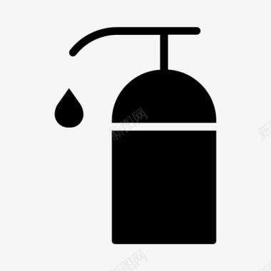 洗手液清洁剂去污剂图标图标