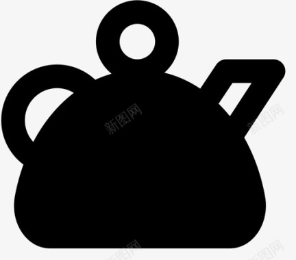 茶壶水壶餐点图标图标